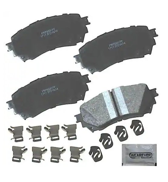 CarQuest Professional Platinum PMD1711H Front Brake Pads Mazda 6